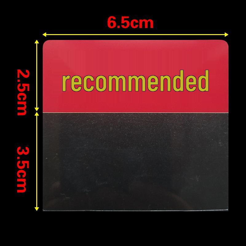 Прозрачный ПВХ рукав для полочных ценников для аптеки и магазина детских товаров