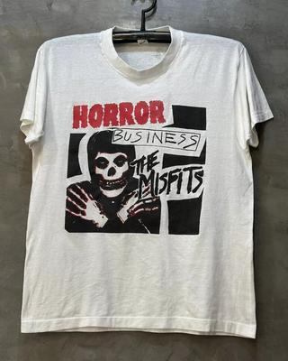 Футболка унисекс The Misfits Band Horror Graphic Белая Мужская Женская KH14099 Футболка унисекс