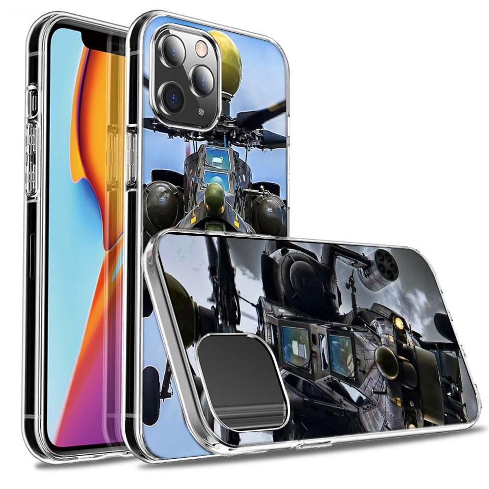 Чехол для телефона Истребитель Для iPhone 16E 15 Pro 14 Plus 17E 16 17 Pro Max Air 11 12 13 Mini Ударопрочный Capa Милый Чехол TPU Прозрачный