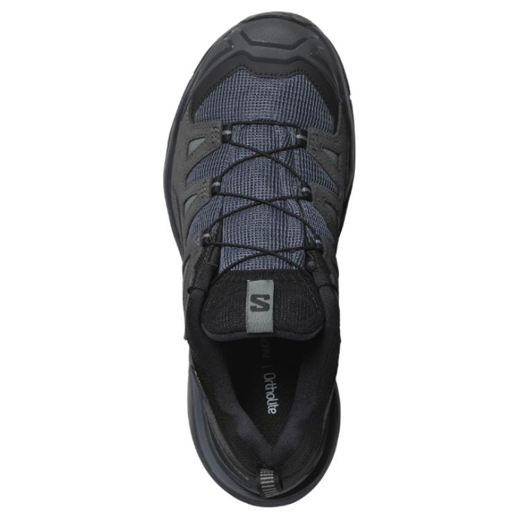 SALOMON X Ultra 360 Comfortable Waterproof Slip-Resistant Durable Low-Cut Hiking Shoes Women Hiking Shoes Black L47571600