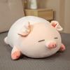 Simulated Pig Big Pillow Cute Lying Pig Stuffed Toy Doll Girl Holding Doll On Bed