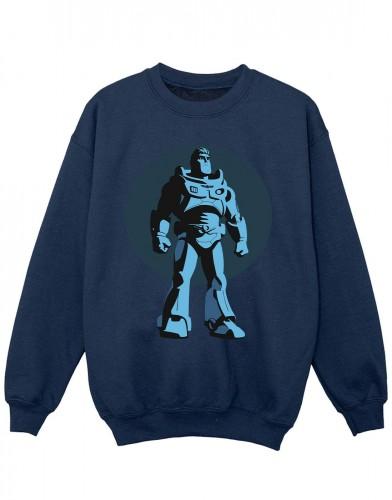 Disney Girls Lightyear Buzz Standing Circle Sweatshirt