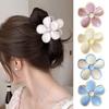 Заколка для волос в форме цветка, заколка для волос цвета конфет, заколка для волос на затылке, без повреждения волос, украшение для волос на каждый день