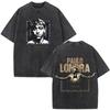 Singer Paulo Londra Tour 2026 Print T-Shirts Men Women High Quality T-shirt Short Sleeve Casual Cotton Vintage Washed T-shirts