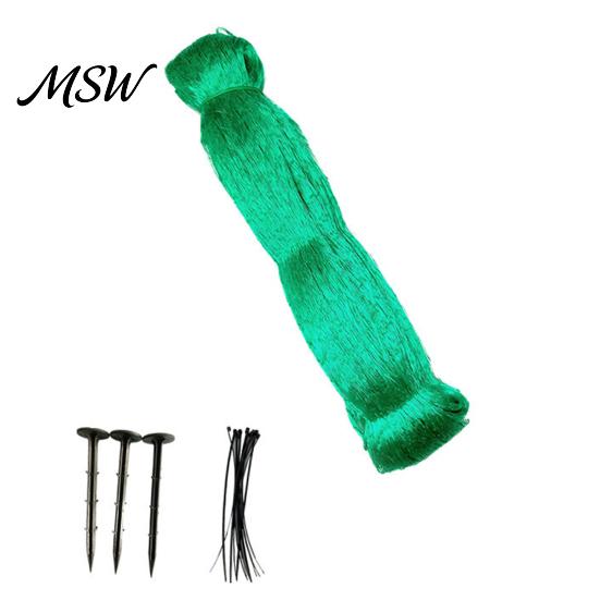 Bird Netting for Garden Protection, 13Ft Barrier Mesh, UV Reusable Plant Shield Resistant Deers Squirrels, Protects Fruit Trees Vegetables Mesh
