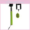 Steel Stainless Extendable Selfie Stick With Bluetooth Remote Outdoor Control