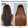 Frizz Control Hair Brush 2-in-1 Portable Straightener Brush, Curling Straightening Comb with 3 Temperature Settings, USB Rechargeable Electric
