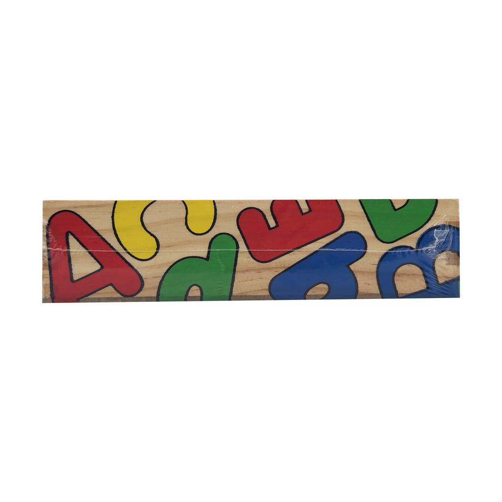 Деревянные магнитные буквы Melissa & Doug, Заглавные и строчные, 52 штуки, 448 (Подлинный продукт)
