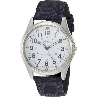 Часы Q&Q Falcon QB38-314 Аналоговый дисплей Черный