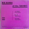 LP Record VARIOUS - Big Bands Of The Savoy CAR424 Caracol Japan Jazz Used