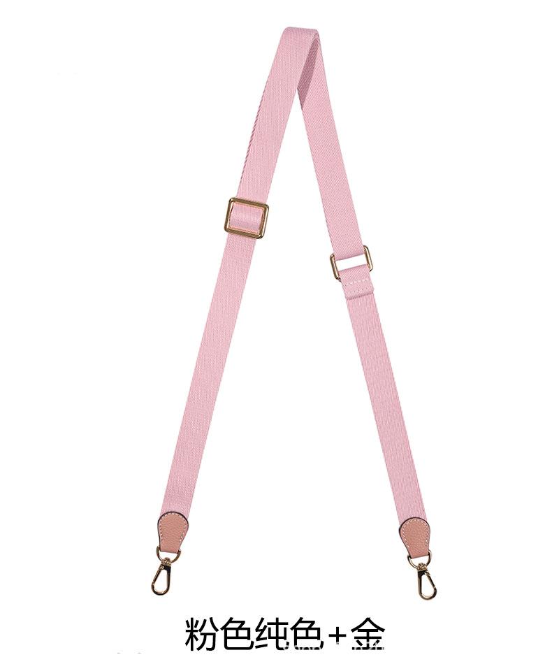 Paired With Longxiang Bag H Evelyn Lunch Box Adjustable Canvas Webbing Shoulder Strap Women's Crossbody Polka Dot DIY