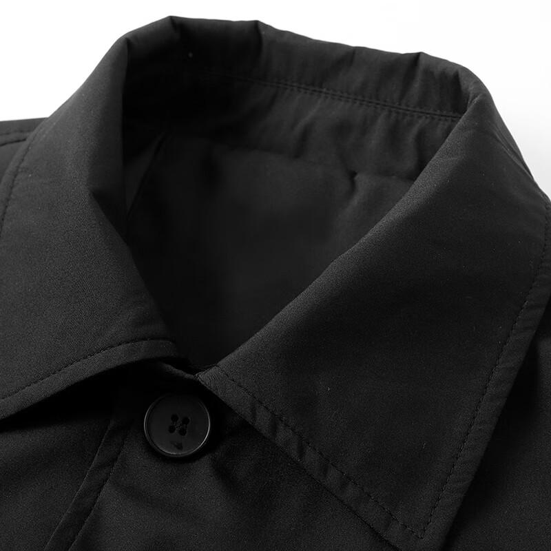 Tucano Мужской осенний тренч средней длины в стиле business casual с лацканами
