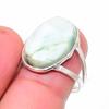 Chrysoprase Gemstone 925 Sterling Silver Jewelry Ring Size 9