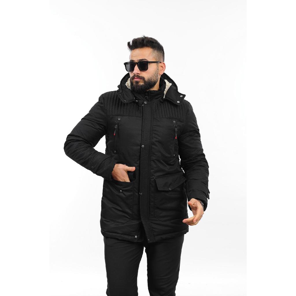 Winter Long Coat With Fur Inside