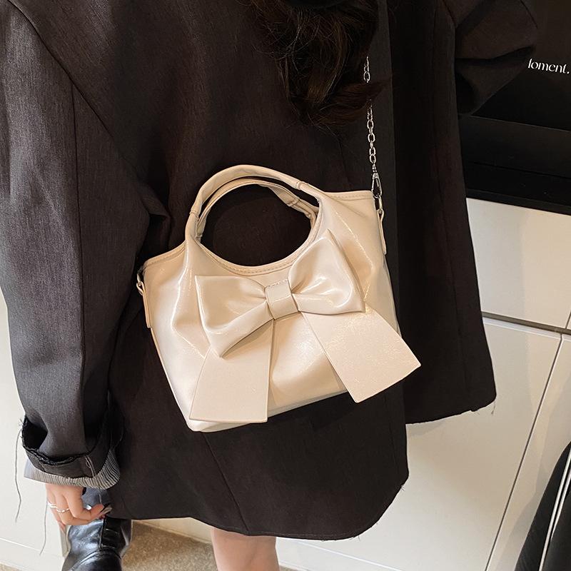 Bow Bag New Shoulder Messenger Bag Fashion Women's Bag
