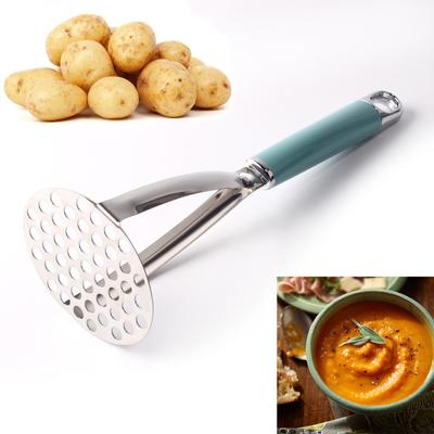 Пресс для картофеля из нержавеющей стали, пресс для картофеля, грязевой толкатель, бытовой кухонный пресс для овощей и фруктов