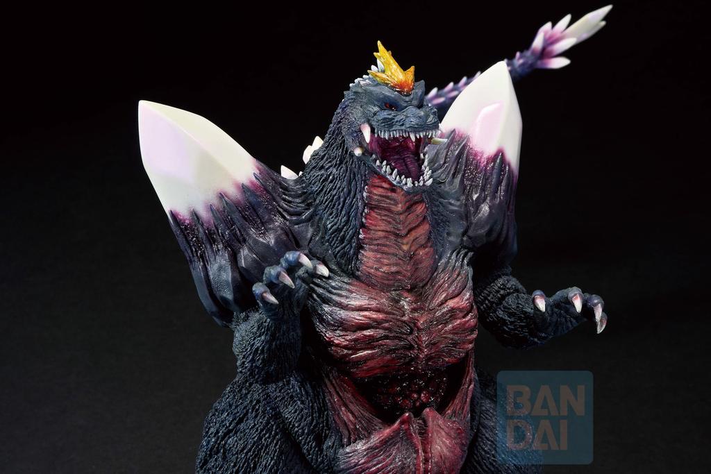 Godzilla Ichiban Sho Figure Godzilla SpaceGodzilla SpaceGodzilla Monster Stampede Monster Series Figure vs. Collector's