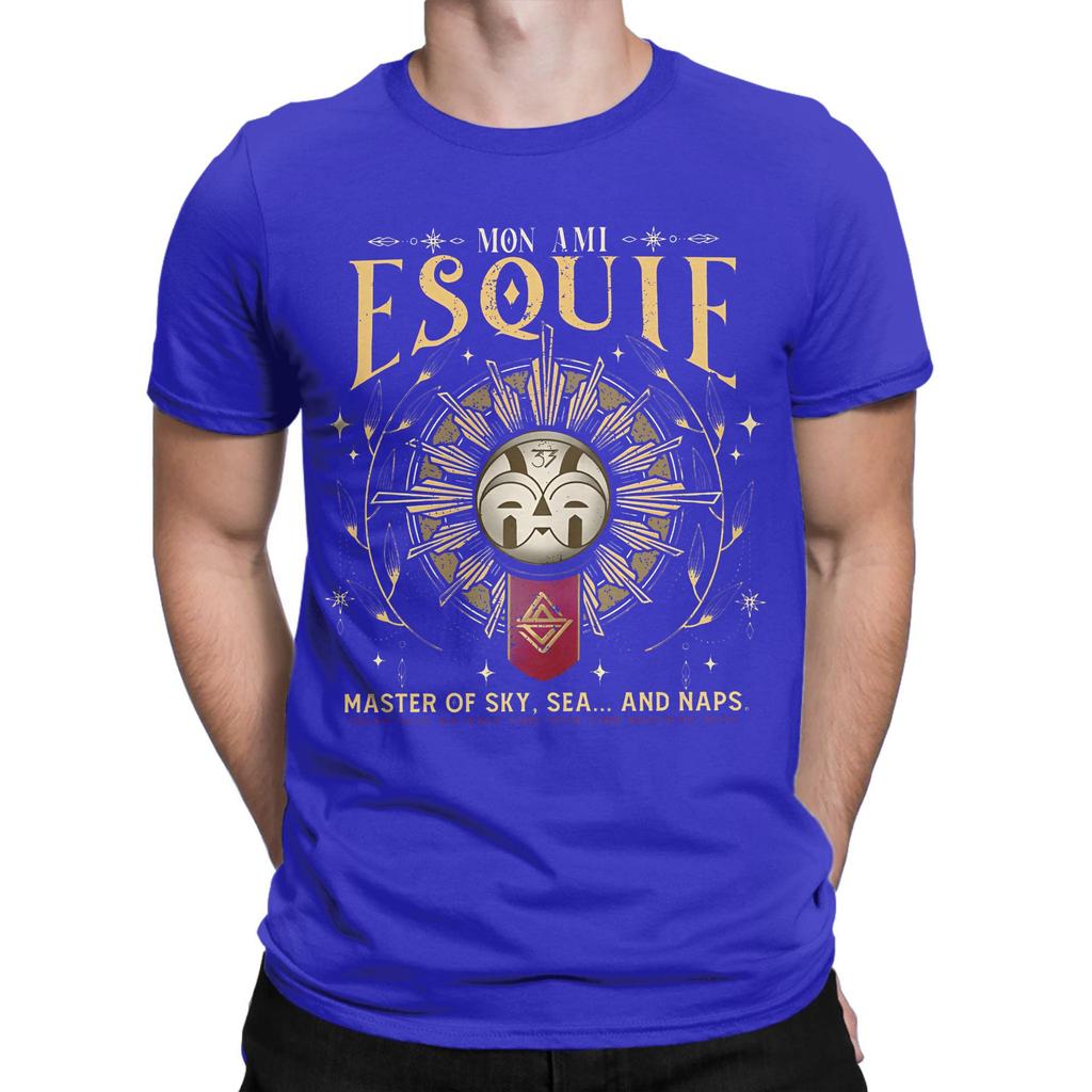 Clair Obscur Expedition 33 Tshirt For Unisex Main Character Leisure Cotton Tee Shirt Crew Neck Short Sleeve T Shirt Clothes