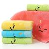 Kids Towel Soft Water Absorbing Cute Cat Musical Note Children Bath Towel Shower Cloth Gift for Home