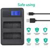 EN-EL14 Camera Battery Charger for Nikon D5200 D5300 D5500 D560 D3200 D3300 D3400 D3500 DF CoolpixP7000 P7100 P7700 P7800 Camera