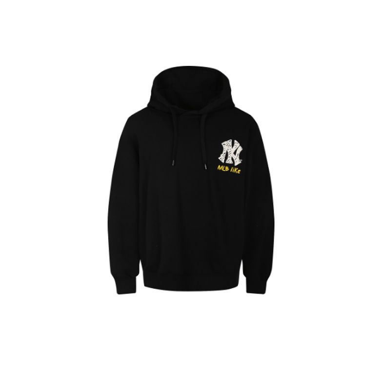 Серия MLB Like Толстовка с принтом граффити New York Yankees Унисекс-толстовки Черный 31HD05941-50L
