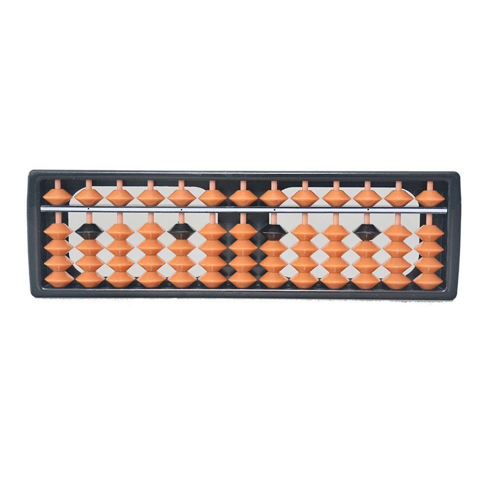 Многоцветные счеты для вычислений 13 разрядов Прочные счеты для счета Дошкольные