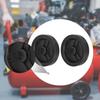 2 Pieces Air Compressor Wheels for Easy Mobility Practical Repairing Wear Resistant Replacement