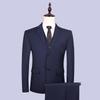 Men's Slim Fit Three-Piece Suits and Casual Jackets