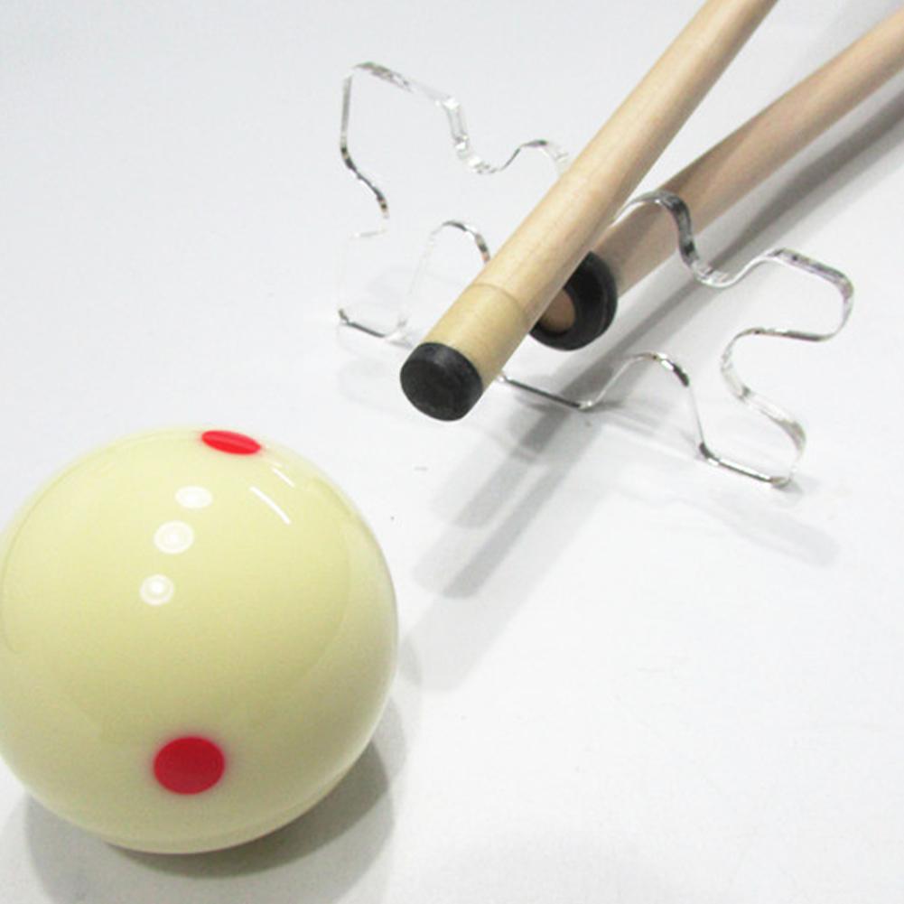 1шт многофункциональный прозрачный акриловый держатель для бильярдных клюшек с регулируемой высотой, удлиненная стойка в форме рога оленя, аксессуары для бильярда