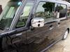 BRIGHTZ Chrome Door Mirror Type for Wagon R MH44S Covers, B, MH34S, [MIR-SID-152] (Part Number 11989)
