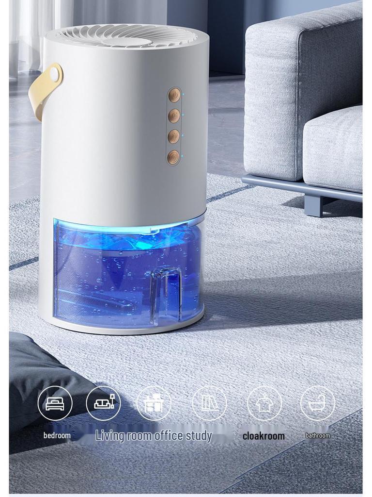 Бесшумный осушитель Huinan и очиститель воздуха с отрицательными ионами для дома, спальни