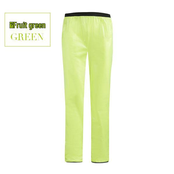 Летний светоотражающий велосипедный дождевик и брюки с люминесцентными полосами