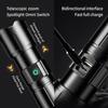 60w Super Bright 200m High Power LED Flashlight Torch Type-c Rechargeable Powerful Outdoor Self Defense Handlamp Camping Lantern