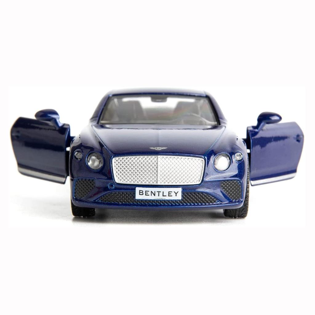 1:36 Совместимость с моделью автомобиля из сплава для литья под давлением Bentley Continental GT Игрушечный автомобиль, транспортные средства с откатным механизмом Игрушечный автомобиль для малышей Дети Мальчики Девочки Подарок Синий