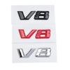 3D ABS Хромированные Буквы Наклейка Значок На Крыло Автомобиля V12 V8 Эмблема Логотип Для Mercedes Maybach S600 W222 S500 W140 CL600 M275 CLS63
