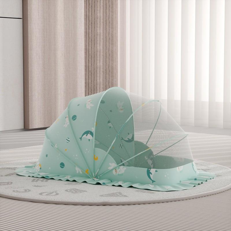 New baby mosquito net cover for bedroom crib, baby mosquito cover, no installation required, foldable children's mosquito net for home use