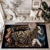 Viking Warrior Artwork Floor Mats for Living Room, Bedroom and Room Decoration Are Suitable for Gifts.