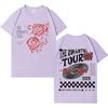Singer Bruno Mars The Romantic new album tshrit Mens Women Oversized Casual High Quality harajuku loose tshrits teenagers Unisex