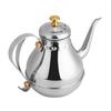 Чайник с гусиной горловиной из нержавеющей стали 1,2 л, капельный чайник для чая, горшок с фильтром для дома