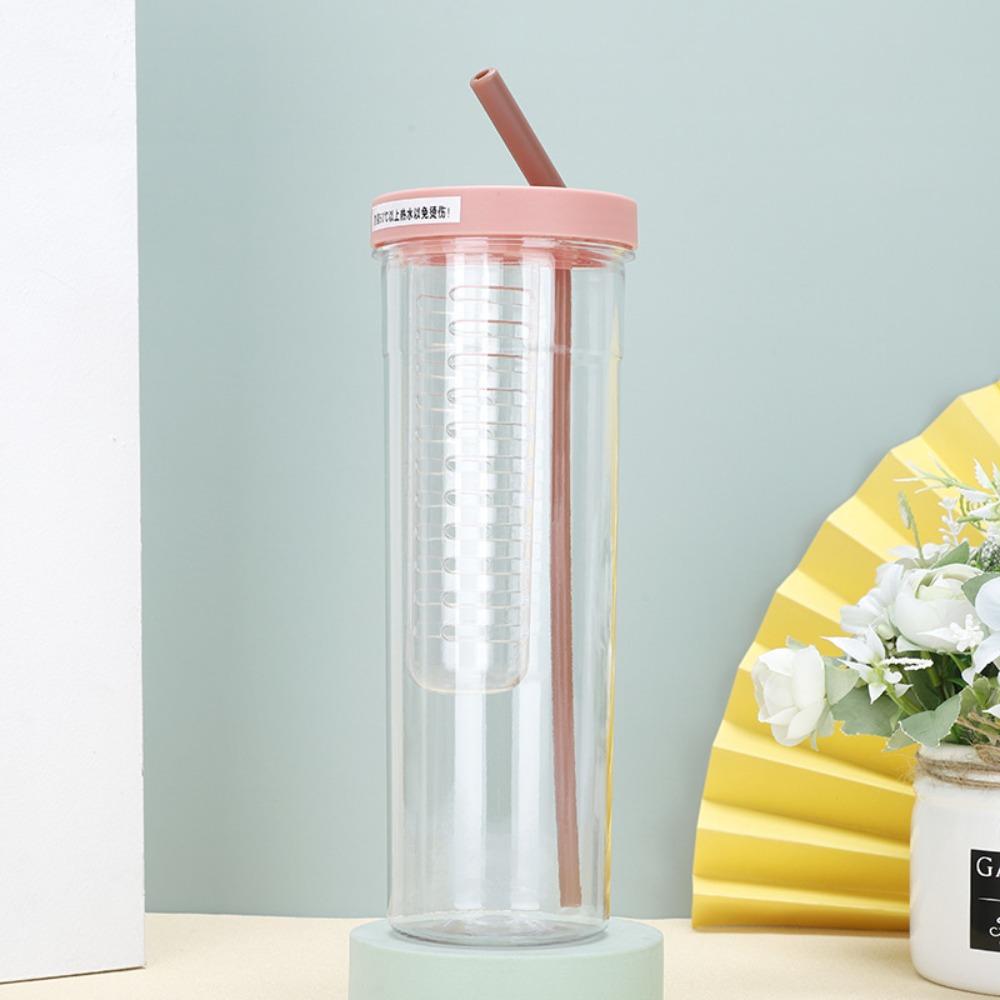 700 мл чашки для сока большой емкости, прозрачный лимонный фильтр, новая бутылка для воды для девочек