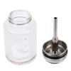 Pumping Jar Manicure Makeup Dispenser Pump Bottle Push Down Bottles Polish Remover Clear Nail Glass