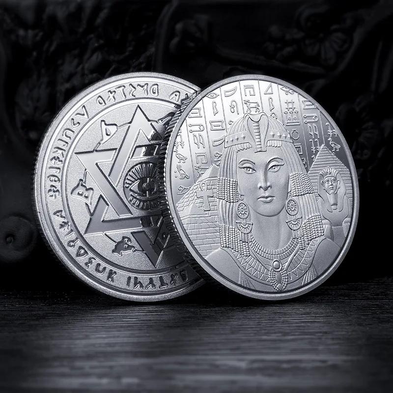 Греческие монеты Клеопатры Коллекционные предметы Туристические достопримечательности Египет Торговля Счастливые монеты Производство Коллекция Памятные медали