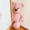 High Quality Lovely Curly Teddy Bear Doll Brown Plush Soothing Toy Stuffed Toys Room Decoration Birthday Gift For Kids Girls
