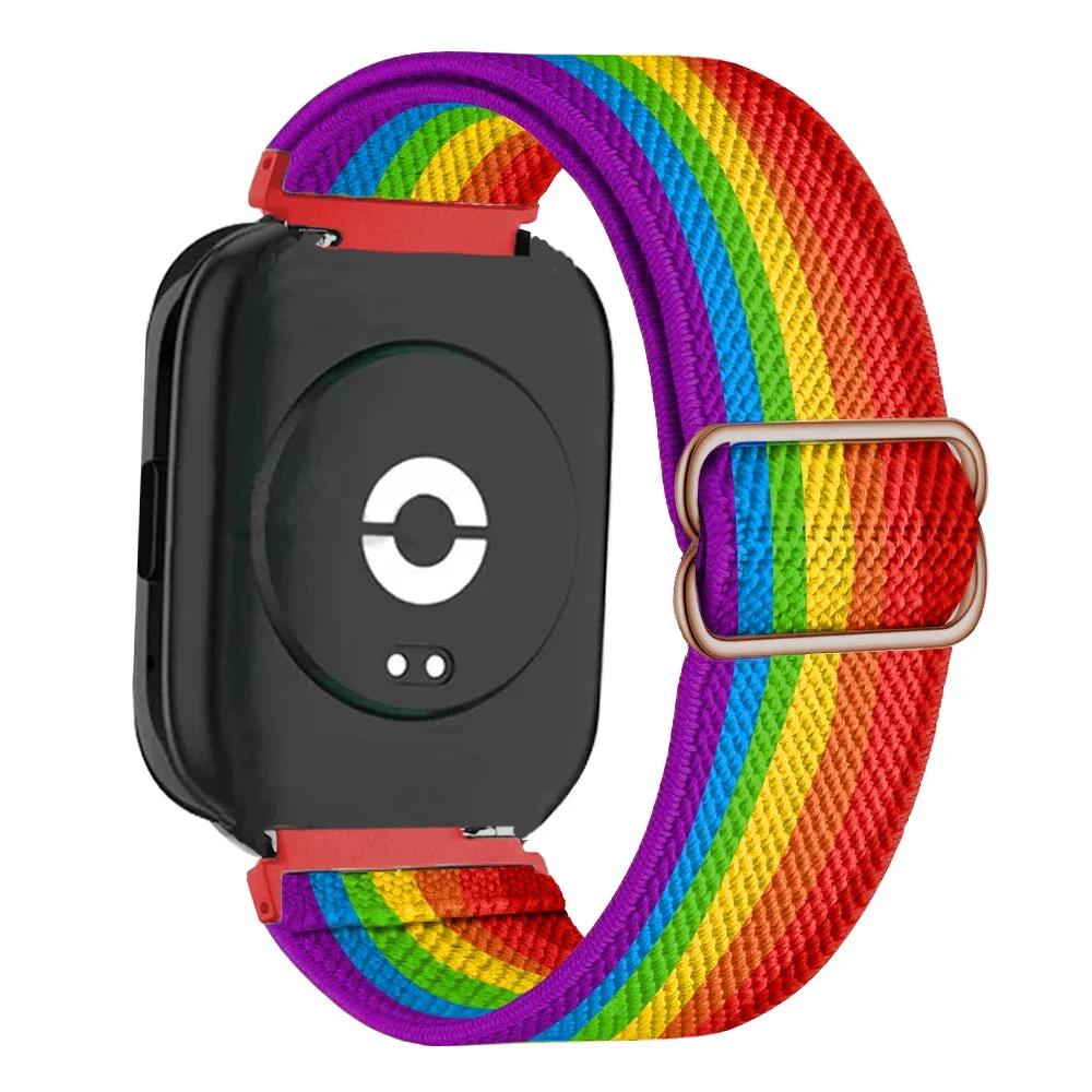 Классический нейлоновый ремешок для Xiaomi Redmi Watch 3 Active/Lite, эластичный сменный браслет Correa Belt для Redmi Watch 3 Lite
