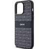 Dkny Dkhcp14Xprthslk Iphone 14 Pro Max6.7 Czarny/Black Hardcase Leather Mono Stripe & Metal Logo