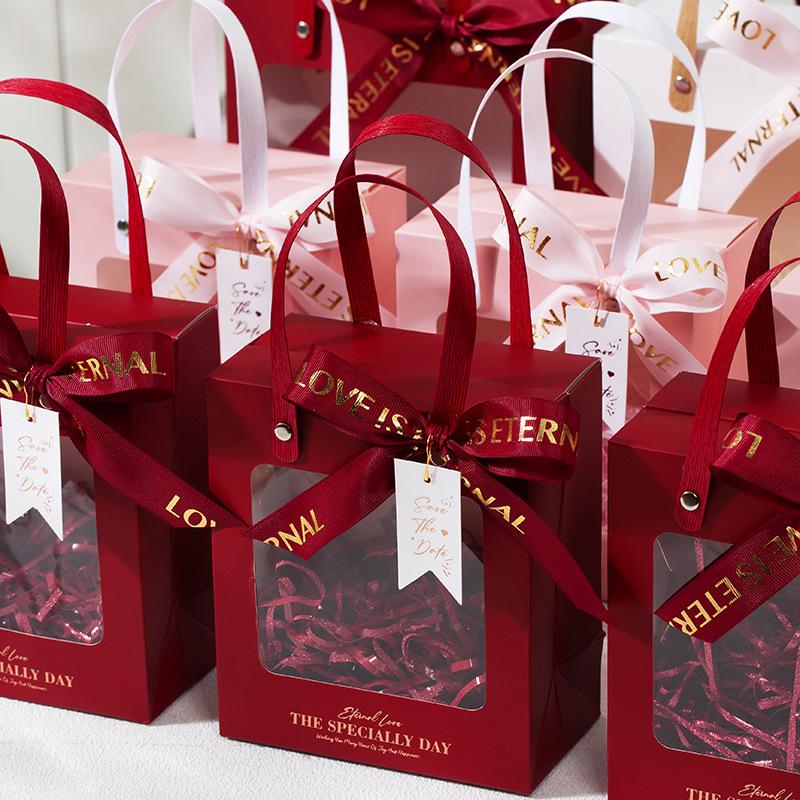 Elegant Transparent Souvenir Gift Bag: Light Luxury for Lipstick & Small Birthday Gifts