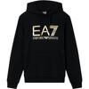 Мужская толстовка с капюшоном и длинным рукавом EA7 из эластичного хлопка с логотипом 7M001190-AF17787-UC001