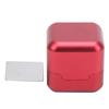 Aluminum Alloy Billiard Cue Tip Chalk Holder Pool Table Stick Chalks Carrier CaseRed