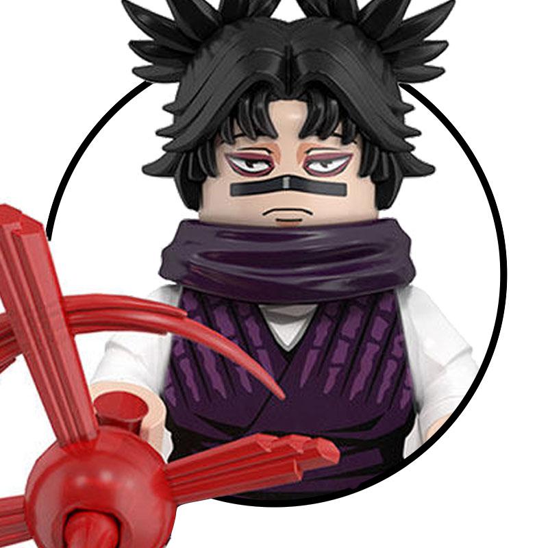 40pcs Jujutsu Kaisen Building Blocks Itadori Yuji Gojo Satoru Ryomen Mini Action Figure Accessories Christmas Gift for Kids