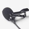 Portable Professional Grade Lavalier Microphone 3.5mm Jack Hands-free Omnidirectional Mic Easy